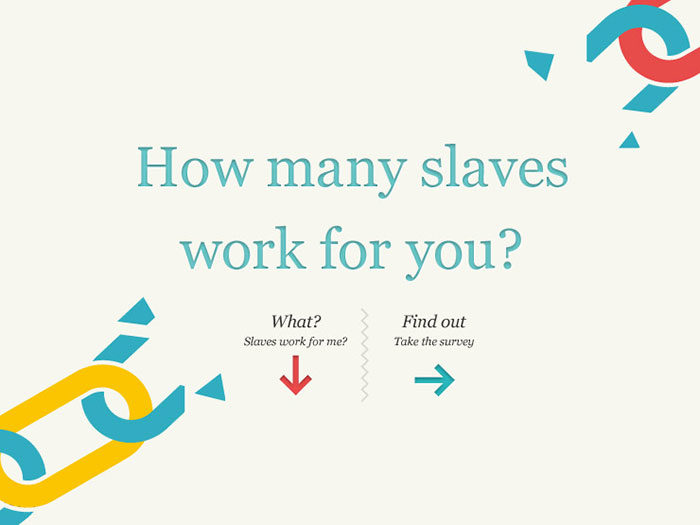 Slavery-Footprint-700x525 Showcase of the best nonprofit websites and tips to design one