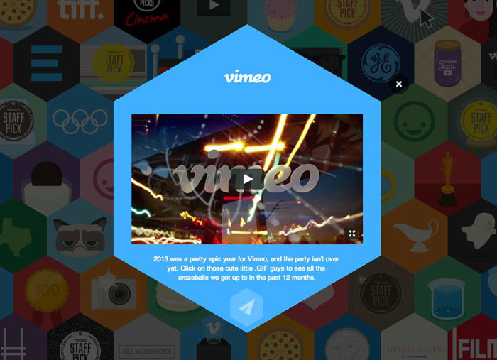Vimeo Great looking annual report design examples and templates
