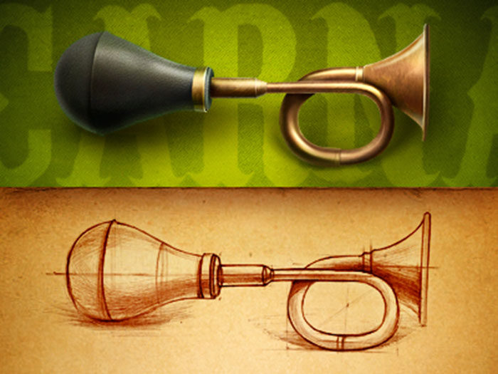 antique_horn-700x525 Steampunk art and drawing examples that will blow your mind