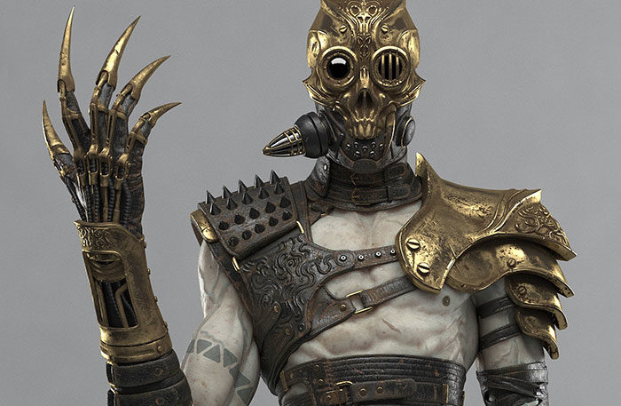bruno-camara-cyborg-close-700x457 Steampunk art and drawing examples that will blow your mind