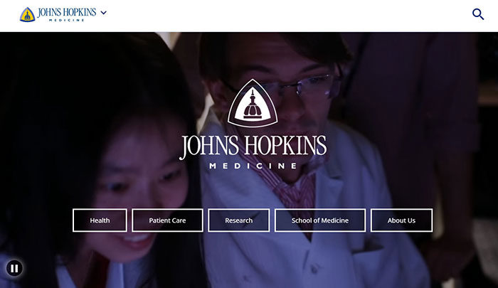 hopkins-700x405 The best medical and healthcare websites and how to design one properly