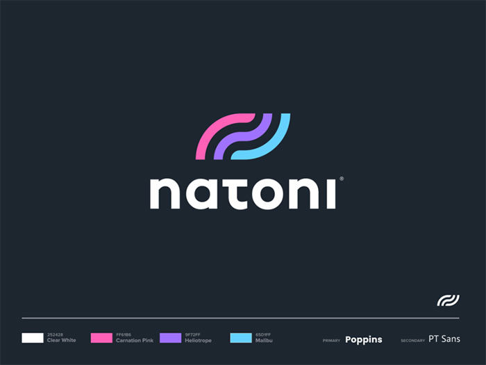 natoni_2x-700x525 Bright colorful logos showcase: Awesome logos to inspire you