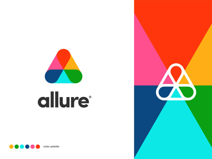 rainbow Bright colorful logos showcase: Awesome logos to inspire you
