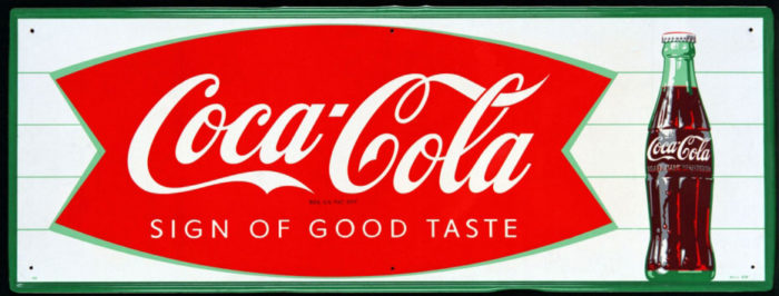 fishy-700x266 The Coca-Cola logo: Over a hundred years of logo evolution