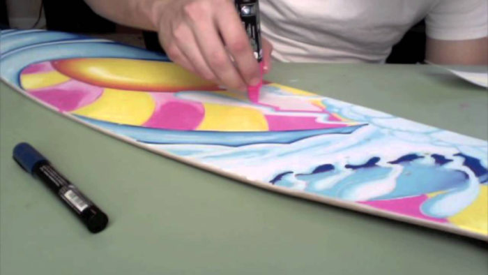 marker-700x394 Creating skateboard designs: Tips to get decks like these