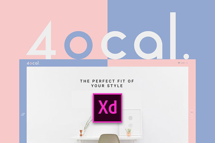 4ocal-700x466 The best Adobe XD UI kits: free and premium templates