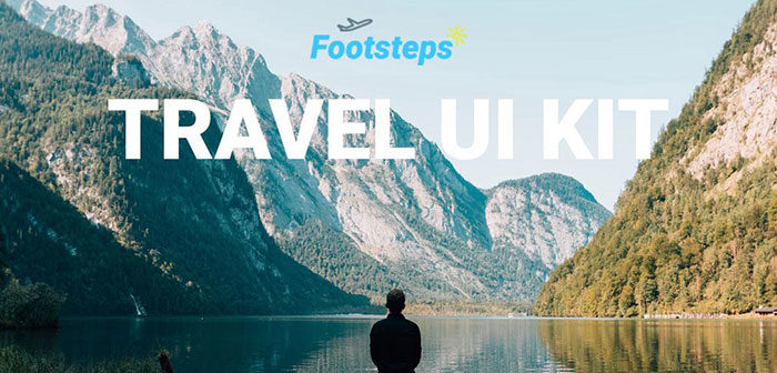 Footsteps-Adobe-700x336 The best Adobe XD UI kits: free and premium templates