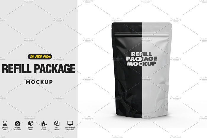Refill-package-mockup The Best Packaging Mockups For Your Product