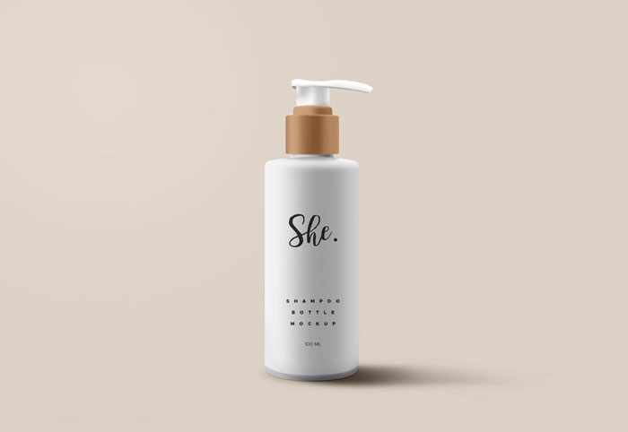 Shampoo-bottle The Best Packaging Mockups For Your Product