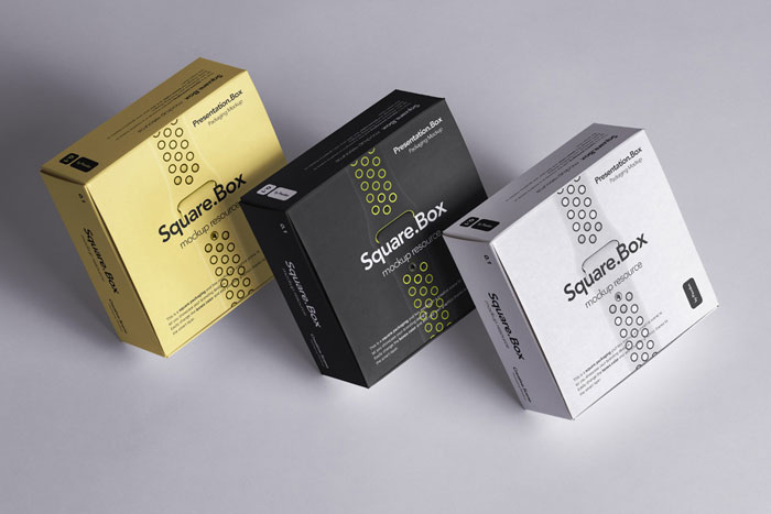 Square-box The Best Packaging Mockups For Your Product