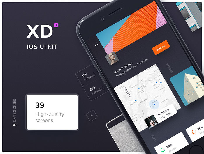 ios-700x529 The best Adobe XD UI kits: free and premium templates