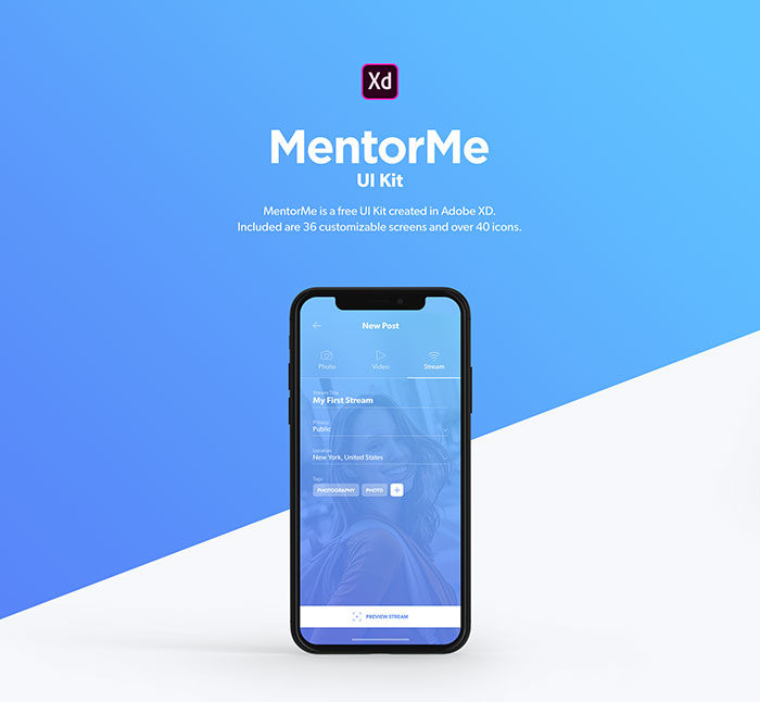 mentor-700x646 The best Adobe XD UI kits: free and premium templates