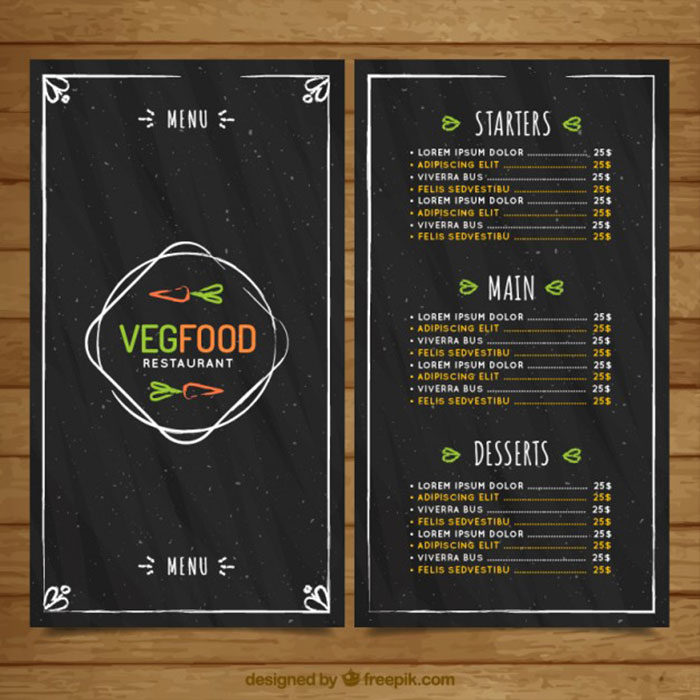 Download Restaurant Menu Mockup Templates To Use For Your Client Work