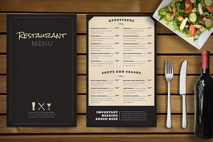 menu-mockup3-700x466 Tasty Restaurant Menu Mockups To Present Your Designs