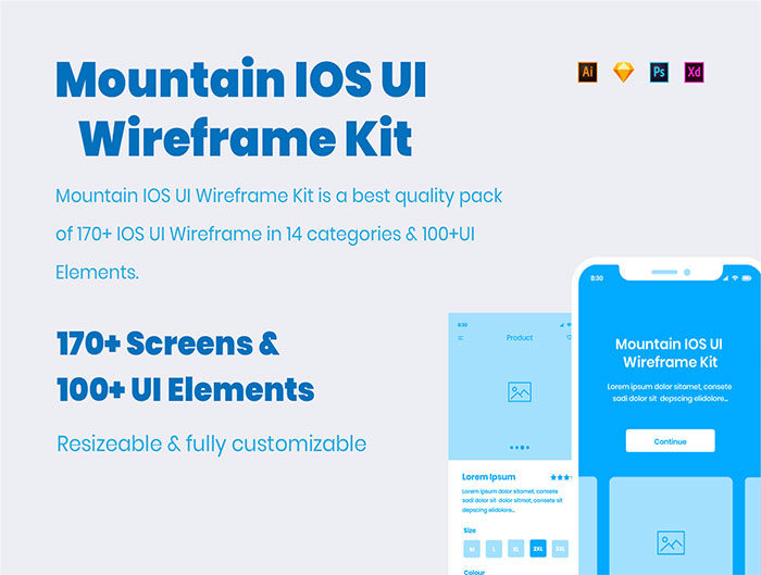 mountain-700x529 Get the best Sketch wireframe kit resources: Free and Premium
