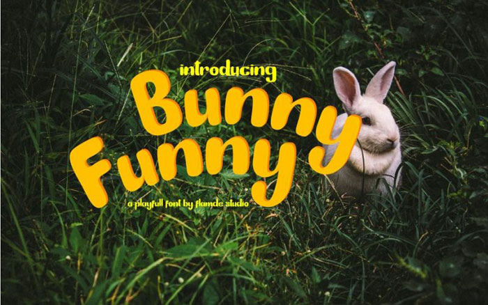 Bunny-Funny A set of funny fonts you could use in neat design projects