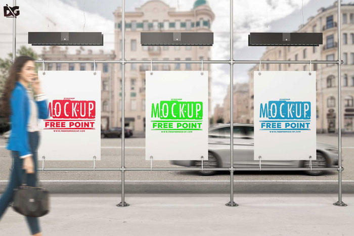 Bus-stop-billboard 22 Awesome Billboard Mockups You Should Check Out