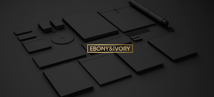 Ebony-and-ivory Branding mockup templates you absolutely need to have