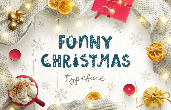 Funny-christmas A set of funny fonts you could use in neat design projects