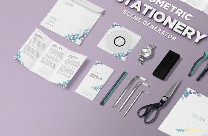 Isometric Branding mockup templates you absolutely need to have
