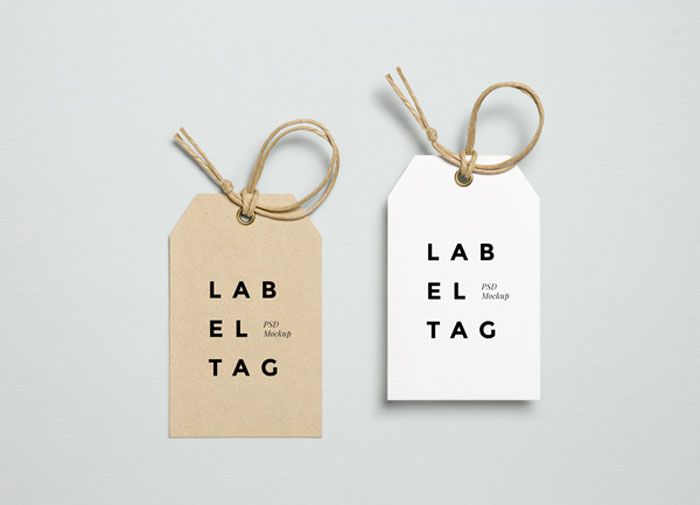 Label-tag Branding mockup templates you absolutely need to have