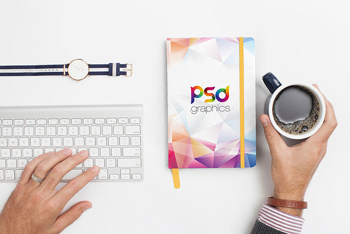 Notebook-Cover-Mockup-Free-PSD-700x469 Grab these notebook mockups for free (plus Premium ones)