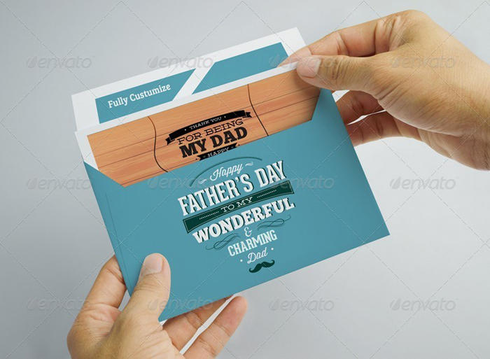 Postcard-with-envelope Get a postcard mockup template out of this neat collection