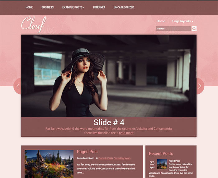 cleuf-700x573 Free feminine WordPress themes you should check out