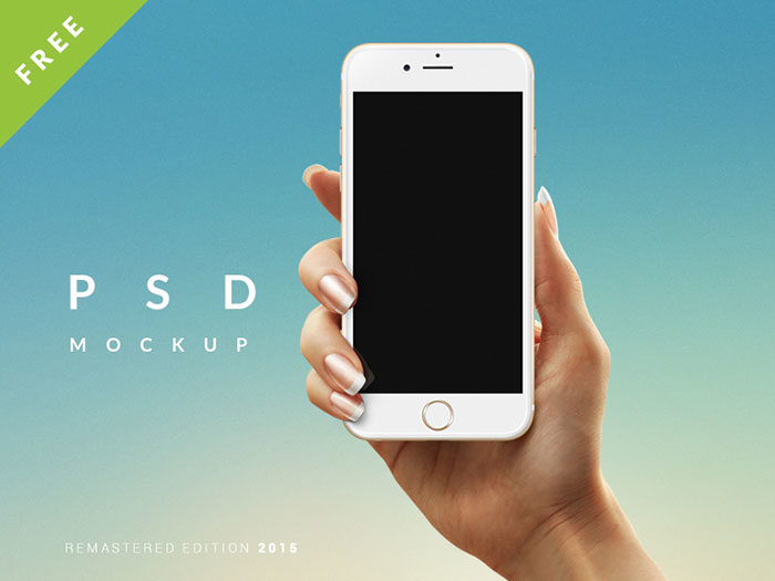 handhold-700x525 Hand holding iPhone mockup templates you can download now
