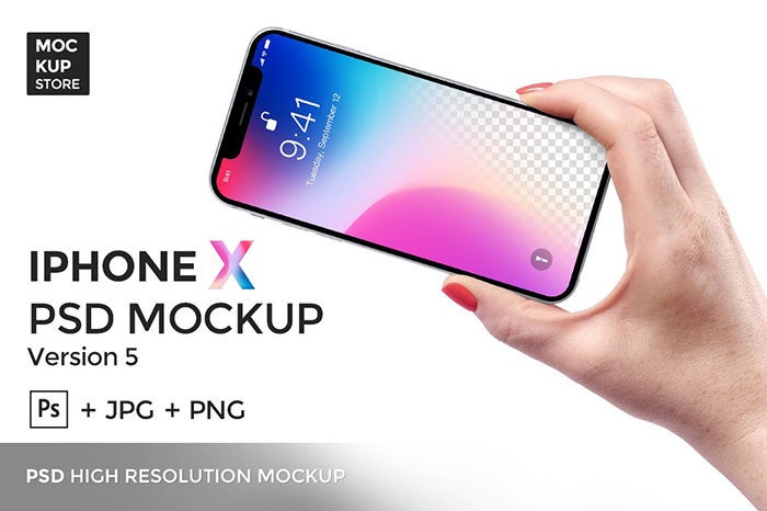 iphomexmockup--700x466 Hand holding iPhone mockup templates you can download now