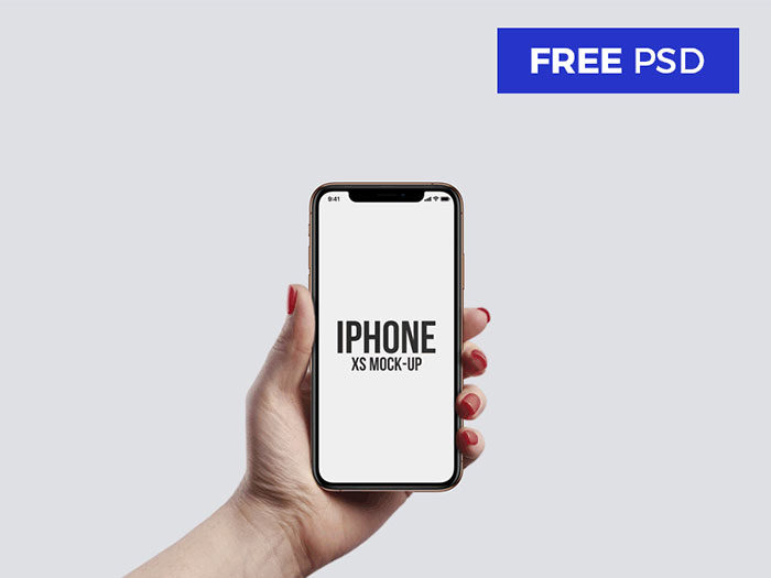 iphone-xs-jpg-700x525 Hand holding iPhone mockup templates you can download now