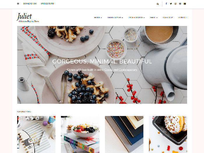 juliet-700x525 Free feminine WordPress themes you should check out
