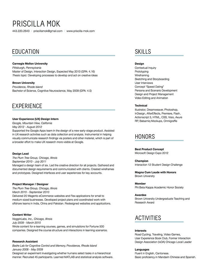 skills-700x906 How to create the best UX designer resume