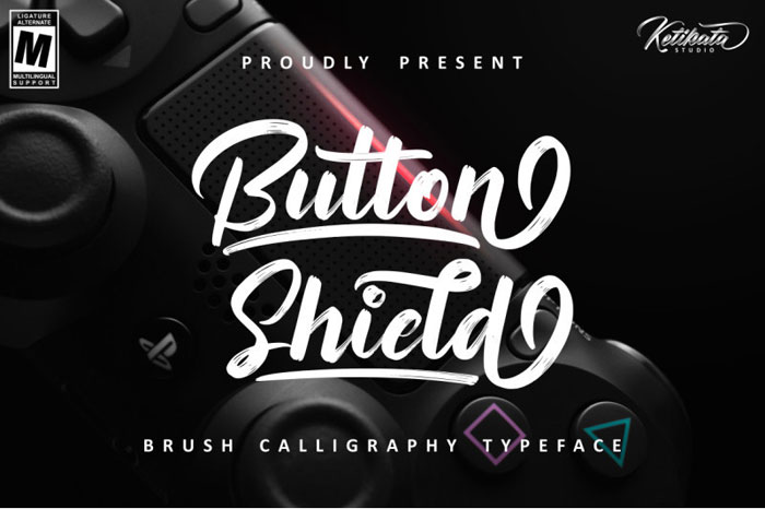 Button-Shield Classic western font examples you should check out now