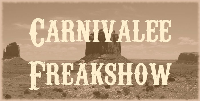 Carnivalee-freakshow Classic western font examples you should check out now