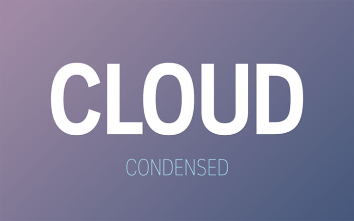 Cloud These condensed fonts were made to impress: Check them out