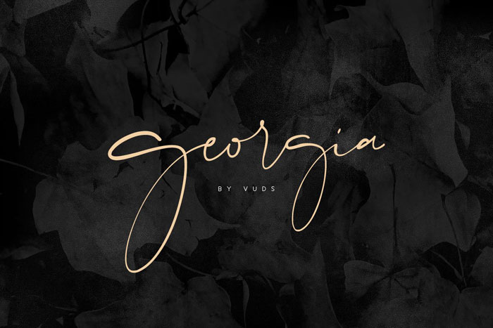 Georgia-Script Need some wedding fonts? Try these options for your print