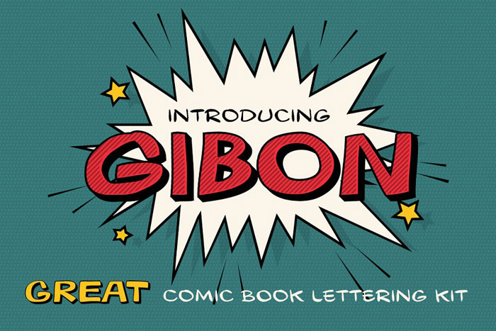 Gibon These are the coolest superhero fonts out there