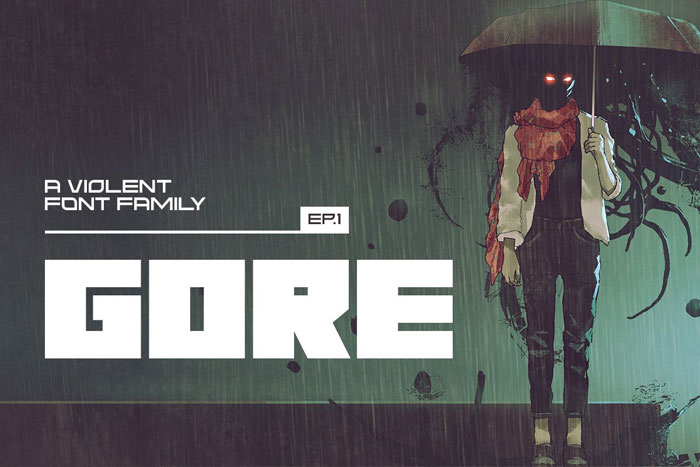Gore These are the coolest superhero fonts out there