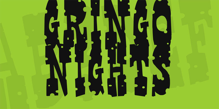 Gringo-nights Classic western font examples you should check out now
