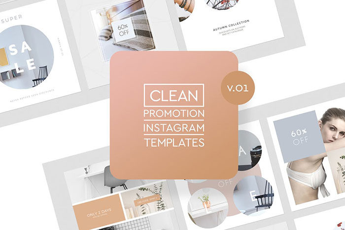 Instagram-Promotion-Clean-700x466 Awesome Mood Board Templates For Designers