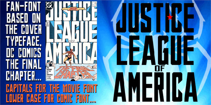 Justice-league These are the coolest superhero fonts out there
