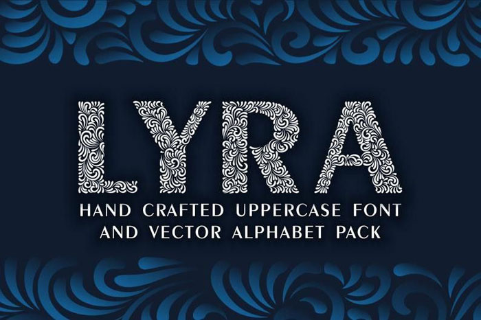 Lyra A collection of heavy metal fonts for that awesome band cover you wanted