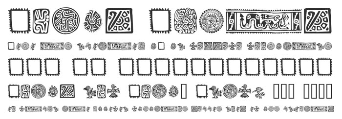 Mexican-Ornaments You should use these Mexican fonts. They're a big deal