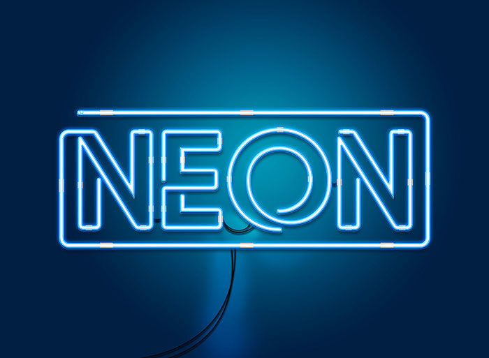 Neon-Display-Font-700x513 Cool neon font examples you should have