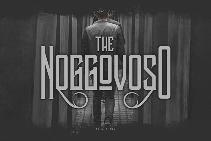 Noggovoso A collection of heavy metal fonts for that awesome band cover you wanted