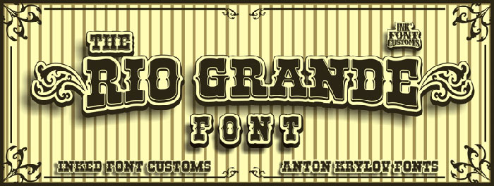 Rio-Grande Classic western font examples you should check out now