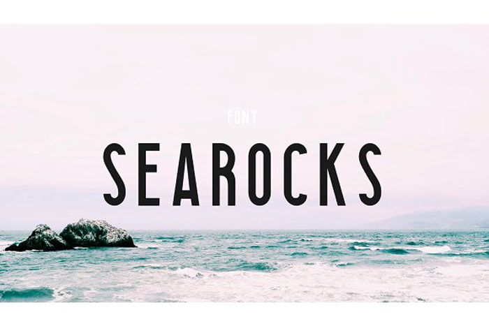 Searocks Nautical fonts to create cool sailing themed designs