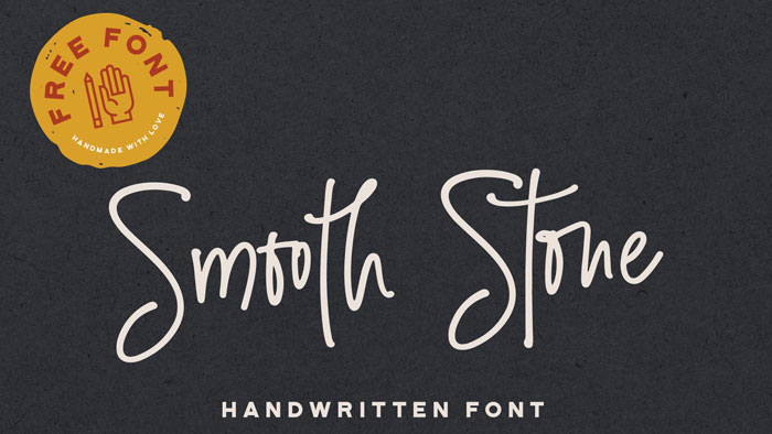 Smooth-stone An awesome set of rustic fonts: Download them from this article