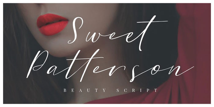 Sweet-Patterson Try these pretty fonts for fun and sweet projects